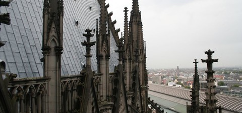 Großes Interesse unserer Mitglieder an der Veranstaltung „Dom-Führung - Über die Dächer des Doms zu Köln"