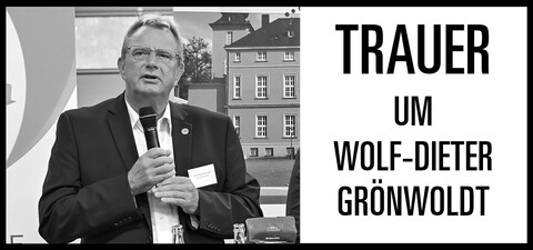 Trauer um Wolf-Dieter Grönwoldt