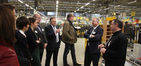 Unternehmerfrühstück bei der Deutschen Post