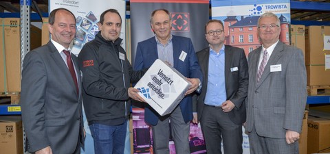 Unternehmerfrühstück bei der Schlimgen Logistics Solutions 