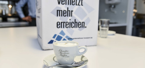 Unternehmerfrühstück von Pro-Troisdorf und TROWISTA bei der Schmitz-Mertens & Co. KG – Kaffeerösterei