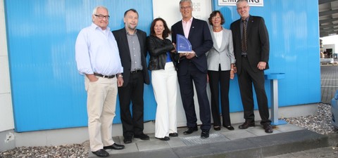 Unternehmerpreis 2012 an Maschinenbau Kitz GmbH überreicht