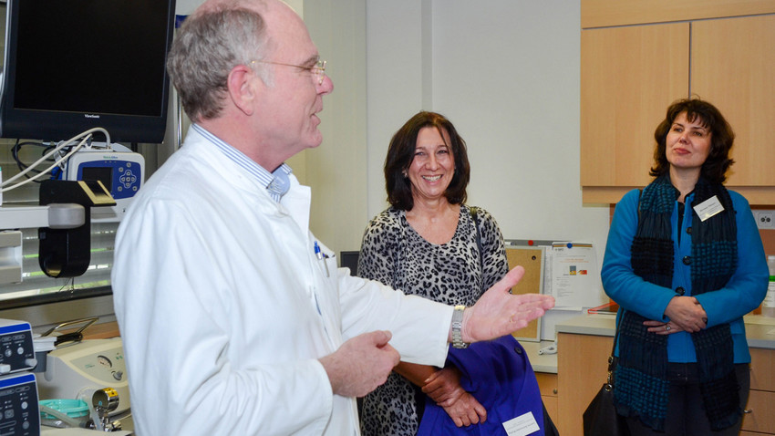 Unternehmerfrühstück im St. Johannes Krankenhaus 2014