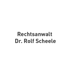 Rechtsanwalt Dr. Rolf Scheele